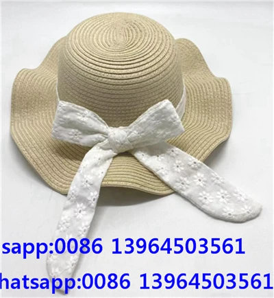 Καπέλο παραλίας Lady Straw Bowknot