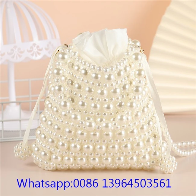 Γυναικεία τσάντα Faux Pearl