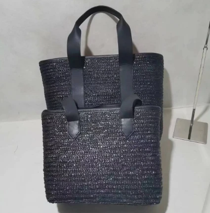 Μαύρο Σιτάρι υφαντό Γυναικείο Σετ 1 Σετ