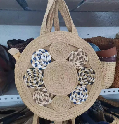 Στρογγυλή μορφή γυναικών τσάντα ώμου