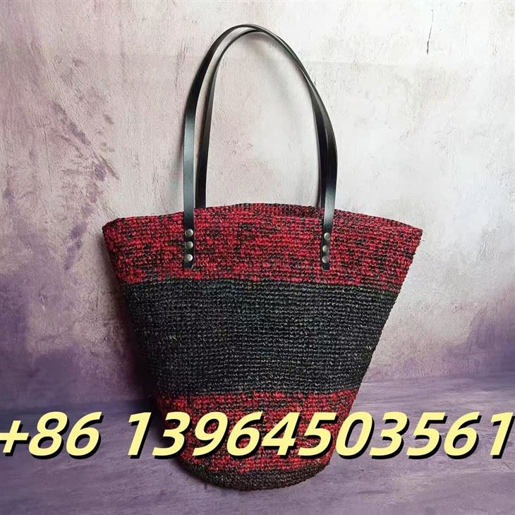 Τσάντα καλοκαιρινής τσάντας Raffia ώμου