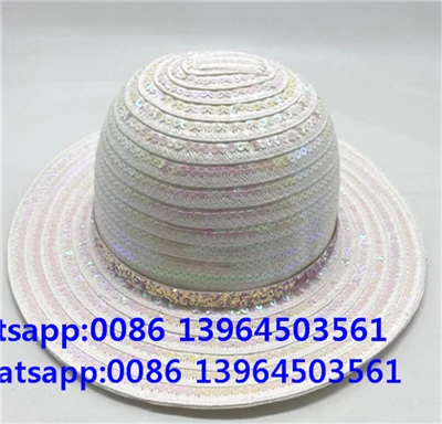 Sequin Deco Λευκό Γυναικείο Καπέλο
