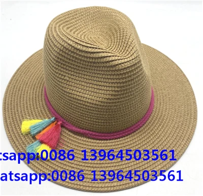 Καλοκαιρινό καπέλο άχυρο τζαζ cowgirl