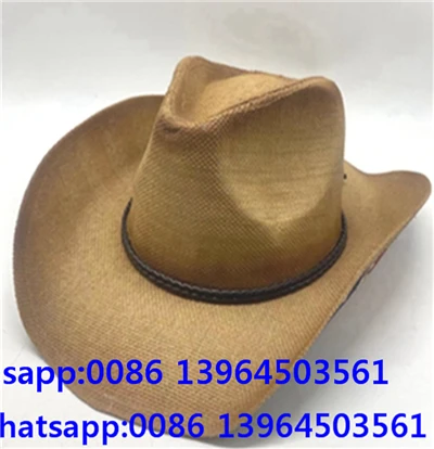 Ψάθινο καπέλο Fedora για άντρες