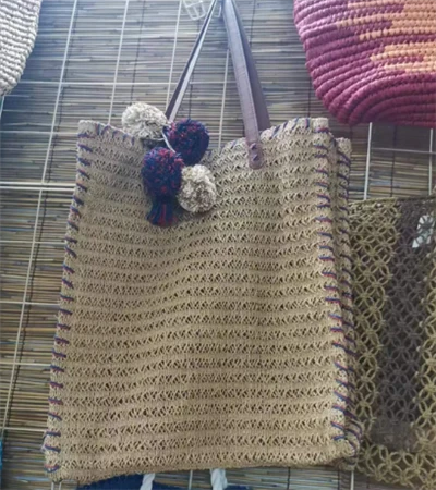 Χάρτινο Crochet Lady Summer Tote Bag