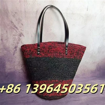 Τσάντα καλοκαιρινής τσάντας Raffia ώμου